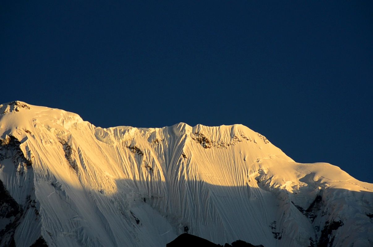 09 Roc Noir Kangshar Kang At Sunrise From Annapurna Base Camp In The Annapurna Sanctuary 